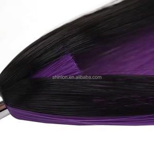 7in 9 pouces tête de cuivre Ilander gros gibier leurres à la traîne avec des cheveux en Nylon pêche à la traîne Marlin Mahi dauphin Durado Wahoo thon leurres - Product Image 2