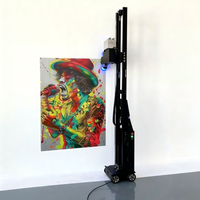 Máquina de Impresión de Paredes, Impresora de Paredes para Construcción Cultural, Impresora Vertical para Publicidad en Exteriores, Máquina de Impresión UV para Fondos