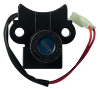 Pièces de moteur de moto, interrupteur d'allumage, serrure, 2 clés pour Eco 100 Deluxe