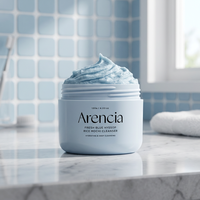 Nettoyant Crème Coréen Arencia Hyssop Sebum Control Rice Cake 100ml à l'Acide Hyaluronique pour un Nettoyage en Profondeur et Soin des Pores
