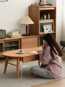 Nửa Nhà Đa Chức Năng Gỗ <span class=keywords><strong>End</strong></span> Bảng Với Ngăn Kéo Hiện Đại Thân Thiện Với Môi Bàn Cà Phê Cho Đồ Nội Thất Phòng Khách - Product Image 3