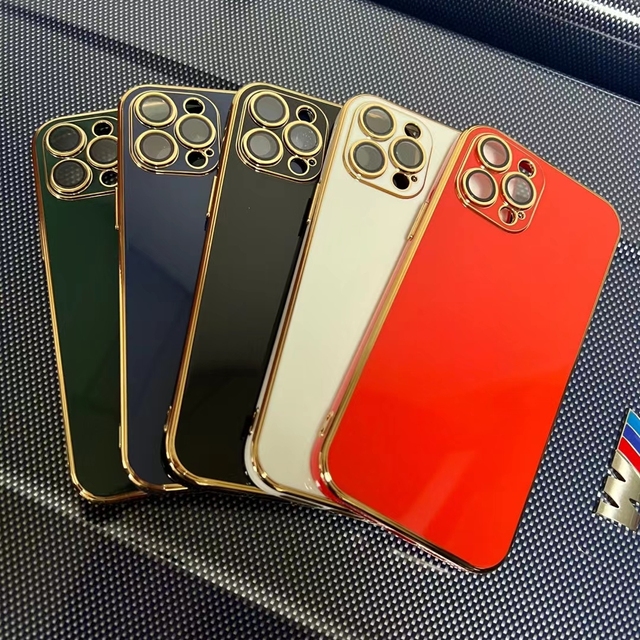 Luxury Plating Frame Lens Case for Infinix SMART 6/X6511B NOTE 11/NOTE 12 G88 Protective Camera Cover for Mobile Phones