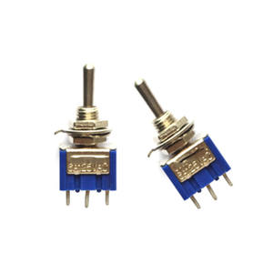 สวิตช์แบบกด MTS-203 สวิตช์โยก 6 ขา 3 ระดับ พร้อมช่องเปิดขนาด 6 มม. - Product Image 1