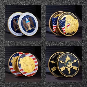 Новинка: Памятные монеты США к 250-летию, 3D-монета с изображением Линкольна, сувенир, оптовая продажа, цветная роспись - Product Image 6