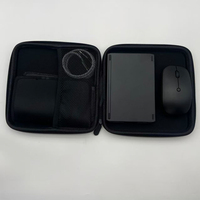 Keyboard dan Mouse Mini Lipat Nirkabel Portabel dengan Tas Jinjing, Isi Ulang, Model Gunting, untuk Perjalanan dan Penggunaan Kantor, Bersertifikasi RoHS