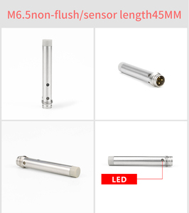 Luoshida 3 Wires Difference Size Dia 6.5mm Smooth <b>Tube</b> Plug-Type NPN PNP D6.5 Inductive Proximity Sensor with Plug - Product Image 6