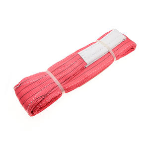 ウェビングスリング<span class=keywords><strong>40</strong></span>トンのテスト破壊リフティングスリング4mm 30mmポリエステル動物用7回 - Product Image 5