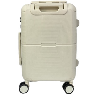 Qideming Private Label PP Luxury Brand Owner Three-Piece OEM Custom Factory Dongguan Luggage Set Modern Lining Classic <strong>Tourism</strong> - Product Image 2