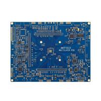 PCB FR-4 de 6 Capas con Acabado de Superficie en Oro por Inmersión, Sustrato para Circuitos Integrados, Componente Electrónico, Servicios Llave en Mano