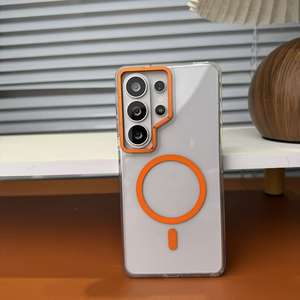 KAOU pour Coque Transparente Magnétique TPU+PC de Haute Qualité Compatible avec Charge Sans Fil 25W Qi2.2 Protection Antichoc de l'Objectif - Product Image 4