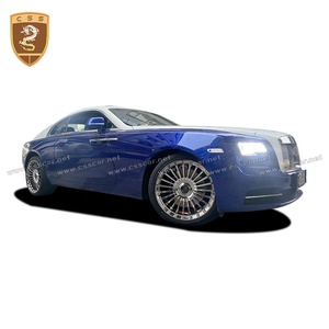 Kits de carrocería para coche, rejilla de parachoques de fibra de vidrio, Marco LED, para Rolls <span class=keywords><strong>Royce</strong></span> Wraith generación 1, actualización a GEN 3 - Product Image 3