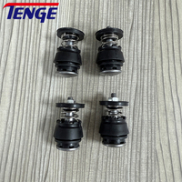 Tenge 4PCS LR041777 Kit Perbaikan Pompa Kompresor Udara Braket Penyangga Pegas untuk Land Rover L322 AMK Air Suspension Kit