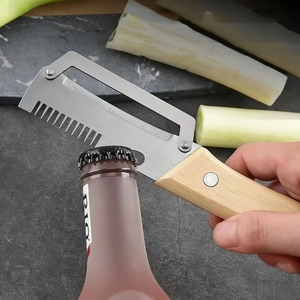 Couteau éplucheur de fruits en acier inoxydable de qualité supérieure, épaissi, outil spécial pour pommes de terre, légumes et courges d'hiver - Product Image 2