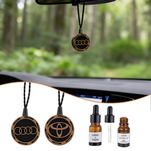 Ambientador Personalizado para Coche, Aromaterapia Colgante de Madera de Pino, Aroma Duradero para Coche y Hogar - Product Image 2