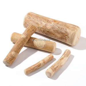 ของเล่นเคี้ยวสำหรับสุนัขทำจากไม้กาแฟธรรมชาติ เป็นมิตรต่อสิ่งแวดล้อม ทนทาน ใช้งานได้นาน รูปทรงกระดูก สำหรับสุนัขที่ชอบเคี้ยวแรง ทุกขนาด - Product Image 2