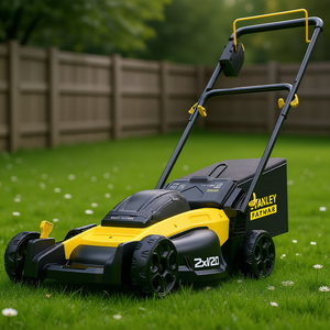 Tondeuse à gazon électrique Stanley Fatmax 2x/20, rechargeable, à batterie, pour jardinage - Product Image 3