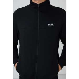 ชุดวอร์มสีดำสำหรับผู้ชาย Anton ชุดลำลองระบายอากาศได้ดี กางเกงจ็อกเกอร์และเสื้อแจ็คเก็ตสำหรับผู้ใหญ่ - Product Image 3