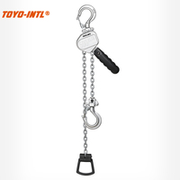 TOYO-INTL de type ALB Mini palan à chaîne à levier durable en alliage d'aluminium