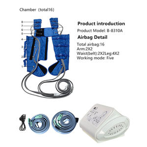 לחץ דם מכונת פיזיותרפיה עיסוי <span class=keywords><strong>pressure</strong></span> 3 ב 1 1 לחץ אוויר בלחץ אוויר ניקוי מכונת הרזיה - Product Image 4