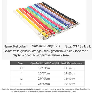 Hoge Kwaliteit Luxe Groothandel Pu Leer Webbing Waterdichte Huisdier Kraag Koude Slip Hond Kraag - Product Image 6