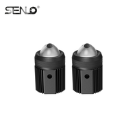 Luz Antiniebla LED de Doble Lente Senlo M1 de 40 W para Motocicleta, Lámpara Auxiliar de Conducción Súper Brillante