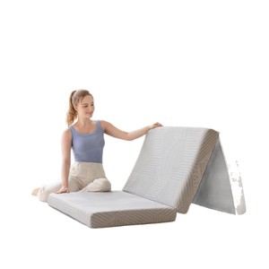 Folding Foam <b>Mattress</b> Single Size Memory Foam <b>Foldable</b> Floor Mat For Nap And Rest - Product Image 5