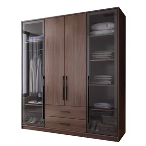 北欧简约好工艺最新家居衣柜卧室家具耐用木质衣柜