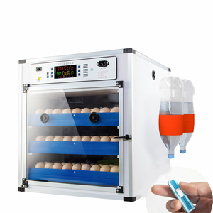 Incubateurs domestiques 200W entièrement automatiques pour l'élevage de volailles, mini-incubateur et éclosoir à poulets, outils d'éclosion en PVC - Product Image 3