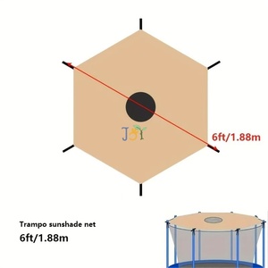 6-16 Inch UV-Resistant <strong>Trampoline</strong> Sunshade Cover with Anti-Slip Protection Tent for Outdoor <strong>Trampoline</strong> <strong>Canopy</strong> for Entertainment - Product Image 5