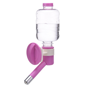 Bebedero Automático para Perros, Botella de Agua Portátil para Mascotas con Cabezal para Colgar en la Jaula, Dispensador de Agua para Perros - Product Image 1