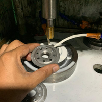 Forets pointus de haute qualité de 1mm à 6mm pour l'utilisation du métal dans la perceuse CNC pour poignée de tiroir