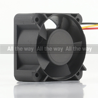 Kipas Pendingin Sunon 5V 24V 48V DC 12V 1.5W AC EC 4020 40X40X20MM 4CM Suspensi Maglev Senyap Bantalan Bola Ganda 3-kabel KD1204PKBX