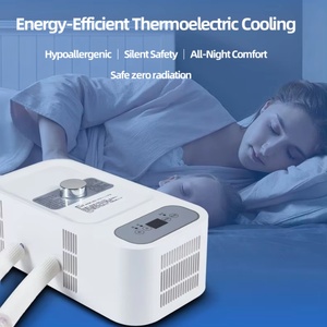 Couverture de lit chauffante et rafraîchissante 130W, système de chauffage et de refroidissement pour matelas, matelas électrique à refroidissement par eau - Product Image 2