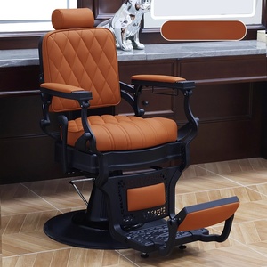 Poltrona Classica da Barbiere, con Design Robusto e Portatile, Adatta per Saloni di Parrucchieri e Centri Estetici - Product Image 5