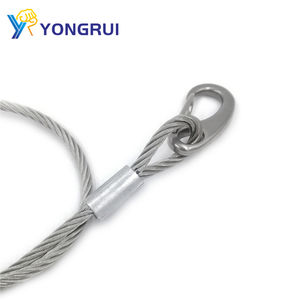 핫 세일 AiSi 표준 구리 코팅 스테인레스 스틸 케이블 와이어 로프 슬링 제조 용접 절단 굽힘 서비스 - Product Image 4
