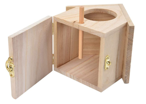 Hete Verkoop Outdoor Volière Vogelkooi Massief Hout Aangepaste Vogelkweekkooien En Dozen Voor Aan De Muur Gemonteerde Borden - Product Image 6