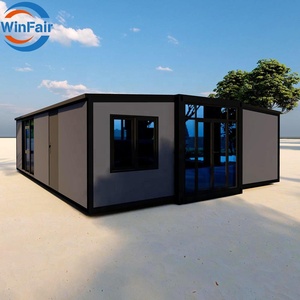 Casa Contenedor Plegable Prefabricada de 30 Pies Expandible con Baño, Precio Competitivo WinFair, para <span class=keywords><strong>Bungalow</strong></span> en la Playa, Polonia - Product Image 2