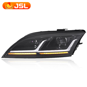 Fari per <span class=keywords><strong>Audi</strong></span> TT con Lente Proiettore 2006-2014, Luci Anteriori a LED con Segnale Dinamico, Fari DRL, Accessori Auto - Product Image 3