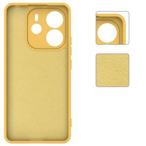 Funda protectora de TPU suave de silicona líquida de lujo con funda protectora trasera de cámara para <span class=keywords><strong>Xiaomi</strong></span> <span class=keywords><strong>Redmi</strong></span> <span class=keywords><strong>Note</strong></span> 14 4G <span class=keywords><strong>Note</strong></span> 13 Pro - Product Image 4