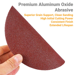 अमेरिकी स्थानीय स्टॉक-100 पीसी हुक लूप सैंडिंग डिस्क 40-2000 ग्रिट नो होल कक्षीय दा सैंडर पेपर पैड - Product Image 4