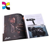 Brochure de catalogue de meubles de haute qualité avec impression couleur personnalisée, couverture souple