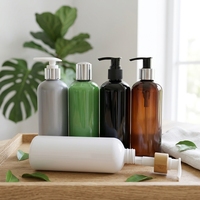 Bouteille vide pour shampoing pour chien, faible MOQ, 150ml 200ml 250ml, en plastique transparent de qualité alimentaire, flacon souple, étiquette personnalisée