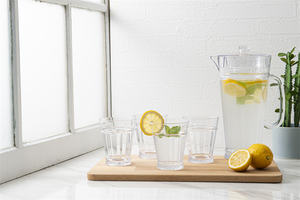 Juego de vasos Liberty Clear Dof personalizados de alta calidad para 4 vasos de plástico duraderos seguros para alimentos - Product Image 6