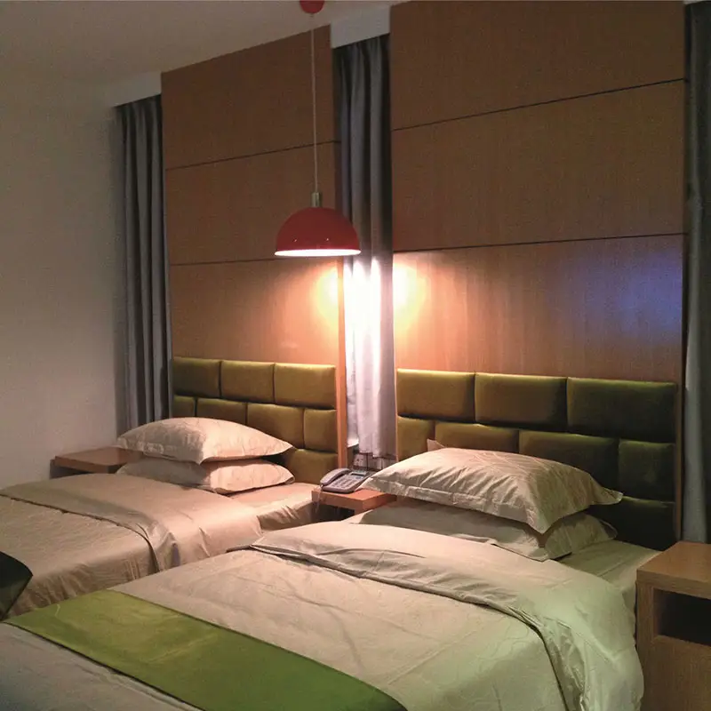 人気の卸売ホテルアパート家具手頃なデザイン寝室セットクローゼット付きプロジェクトキングサイズ寝室セット