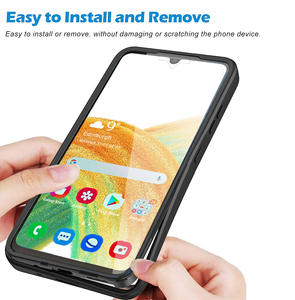 Pour Galaxy A33 <span class=keywords><strong>5G</strong></span> 360 couverture complète couleurs contrastées protecteur d'écran intégré coque souple antichoc pour <span class=keywords><strong>Samsung</strong></span> Galaxy ya23 A53 <span class=keywords><strong>5G</strong></span> - Product Image 5