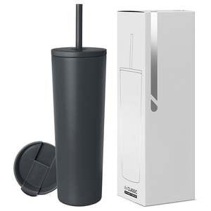 Taza de Acero Inoxidable que Mantiene la Temperatura Fría o Caliente, Ideal para Viajes y Aventuras al Aire Libre - Product Image 1