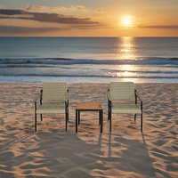Chaises de banquet modernes en osier et rotin PE de style colonial, polyvalentes pour salle à manger, cuisine, parc, école, chambre à coucher