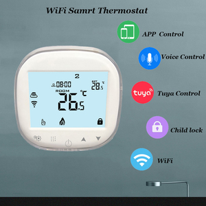 <span class=keywords><strong>Termostato</strong></span> Digitale <span class=keywords><strong>Wireless</strong></span> WiFi con Alexa per Riscaldamento Elettrico a Pavimento, Materiale ABS, Programmabile 5+2 Settimane, Precisione 0.5°C - Product Image 3