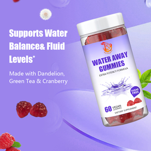 Complément de santé pour stimuler le débit d'eau corporelle : Gummies Water Away avec extrait de baie de genévrier et vitamine B6 - Product Image 6