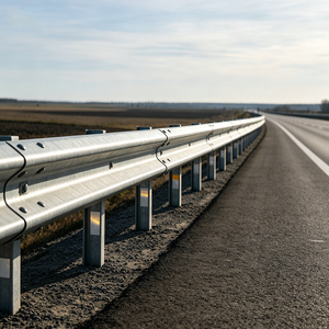 Barandilla de Seguridad Metálica de Acero Tipo W de Alta Resistencia para Carreteras - Product Image 1